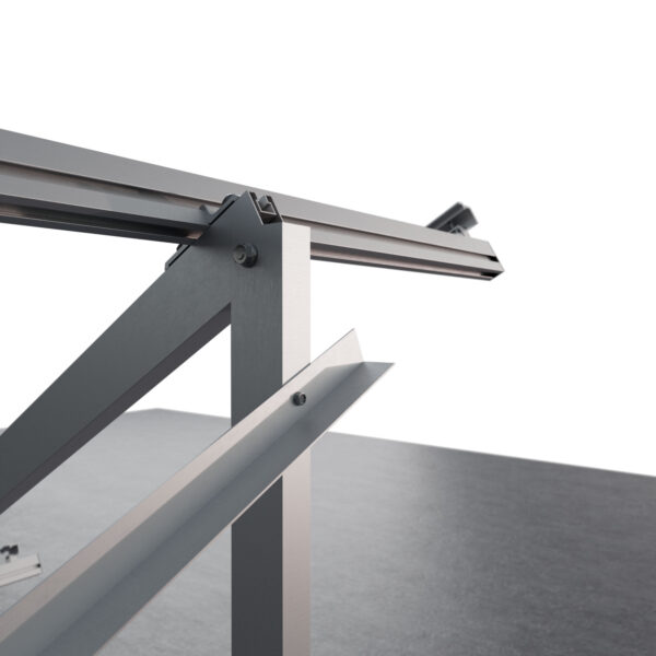 Estructura Inclinada Soporte Placas Solares hasta 72 Células 09V