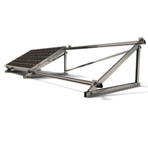 Estructura Inclinada Soporte Placas Solares en Horizontal 11H