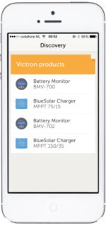 Conexión VE.Direct Bluetooth Smart