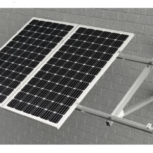 Estructura Placas Solares Soporte Inclinado Abierto para Fachada 15V