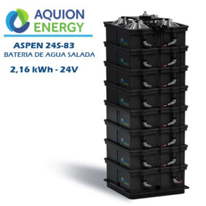 Batería de Agua Salada Aspen 24S-83 (2,16kWh-24V)