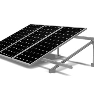 Estructura Soporte Placas Solares para Suelo Regulable 25º – 30º 14V
