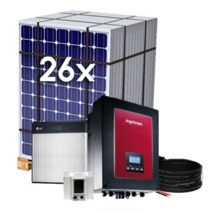 Kit Solar de Autoconsumo con Batería de Litio Fronius Energy Package 3kW -  Trifásico