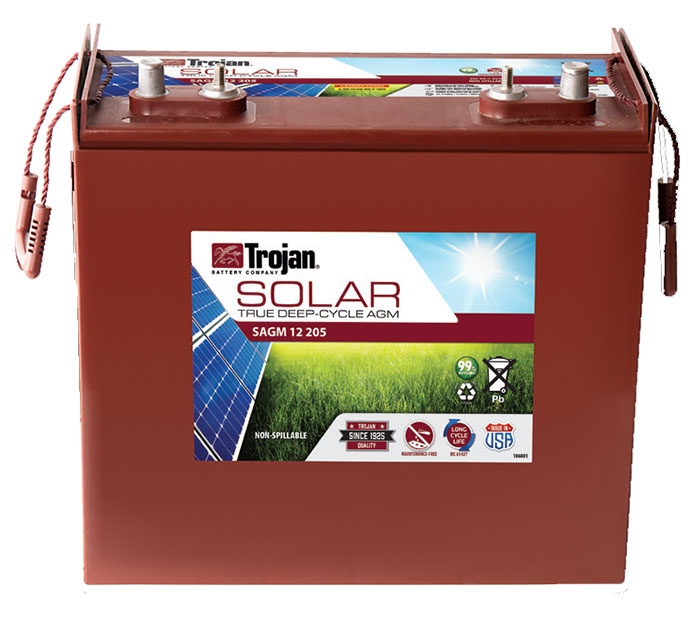 Batería Solar Trojan AGM SAGM 12V 205A