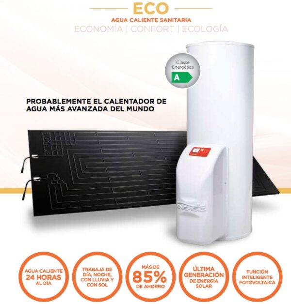 Sistema Solar Termodinámico ENERGIE ECO 200esm