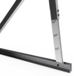 Estructura Inclinada Soporte Placas Solares Regulable 20º – 35º Cubierta Chapa Metálica 13V