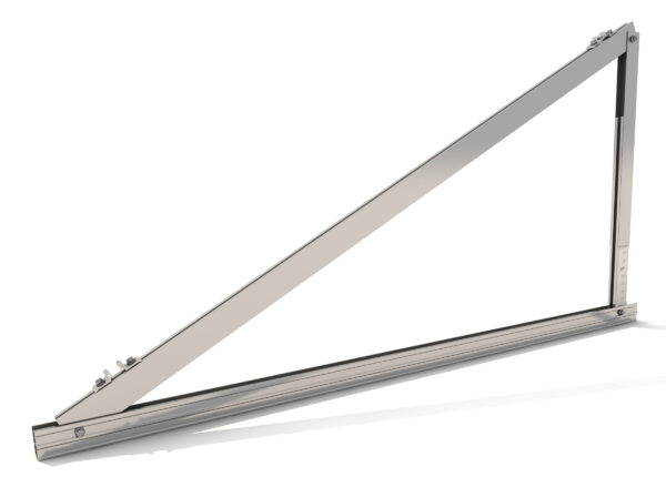 Estructura Inclinada Soporte Placas Solares Regulable 20º – 35º Cubierta Chapa Metálica 13V