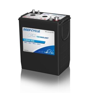 Batería AGM Leoch Deep Cycle Carbon LDC6-350 6V 385Ah
