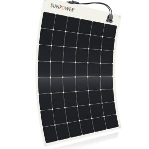 Placa Solar Semiflexible SunPower 170W 29.4V