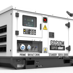 Grupo Electrógeno Diésel Genergy GDS10M 10kVA 8kW Insonorizado