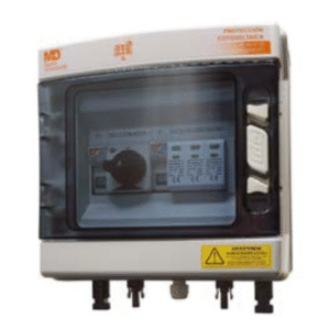 Caja de Protecciones CC para 1 String con Seccionador