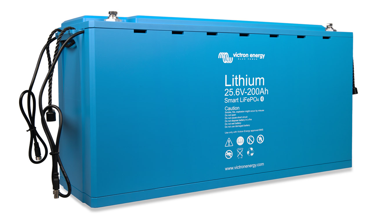 Comprar Batería Litio LiFePO4 Victron 12,8V 200Ah Smart