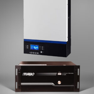 Pack Batería de Litio Turbo Energy Lithium Series 5,1 kWh + Inversor AXPERT VM III 5kW 48V