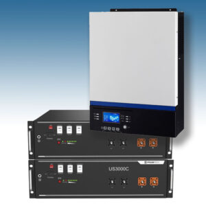 Pack Inversor AXPERT VM III 6kW 48V + Baterías Pylontech US3000C 7kWh 48V