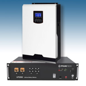 Pack Inversor Axpert MKS 3000W + Batería de Litio Pylontech UP2500 2.8kWh 24V