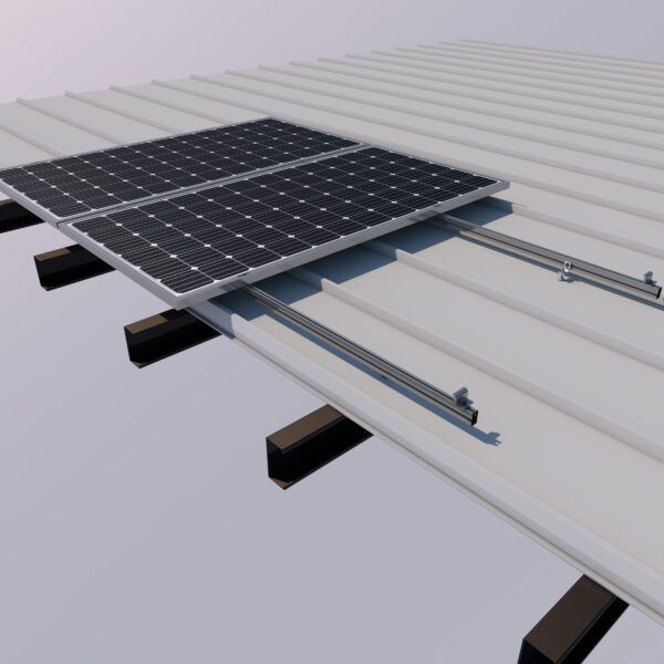 Estructura Soporte coplanar continuo fijación a correas 01.1V