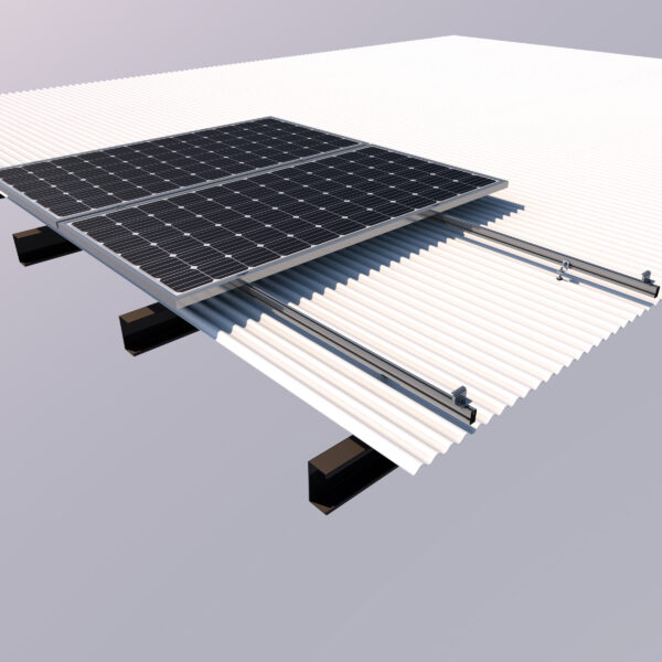 Estructura Soporte coplanar continuo fijación a correas 01.1V