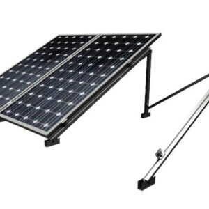 Estructura Soporte inclinado para cubierta plana con triángulo compartido entre placas 22V