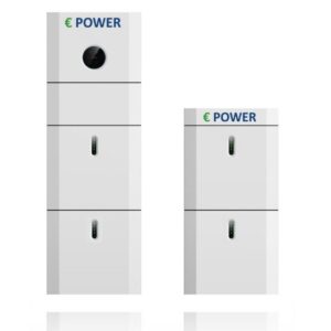 Sistema de alimentación híbrido € Power de 5kW con baterías de litio