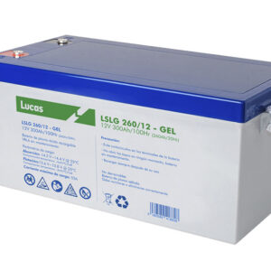 Batería de Gel Lucas LSLG 260/12 12V 300Ah