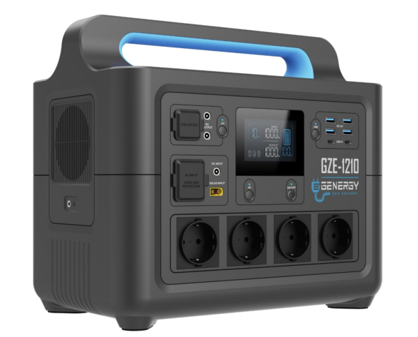 Estación de Energía Genergy GZE-1210 1000W con Batería de Litio 1228Wh