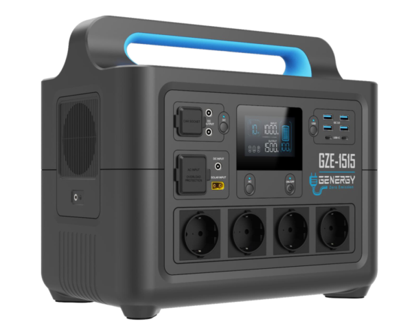 Estación de Energía Genergy GZE-1515 1500W con Batería de Litio 1484Wh