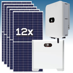 Kit Solar de Autoconsumo 6kWp Huawei con Batería de Litio 5kWh