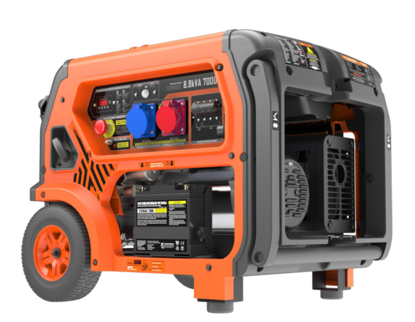 Grupo Electrógeno Trifásico Genergy Formigal 7000W E-Start Dual Volt