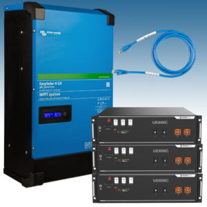Pack Victron Energy EasySolar-II 48/5000/70-50 MPPT 250/100 GX + 3 Baterías Pylontech US3000C 3.5 kWh 48V