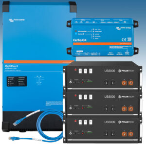 Pack Victron Energy MultiPlus-II 48/8000/110-100 + 3 Baterías Pylontech US5000C 4.8 kWh 48V