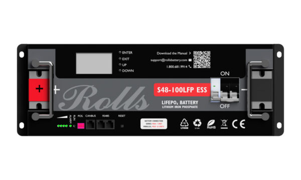 Batería de Litio Rolls S48-100LFP ESS 5.12 kWh 48V