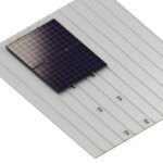 Soporte Coplanar Placas Solares Microrail Fijación a Chapa 07H