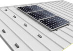 Soporte Coplanar Placas Solares Microrail Fijación a Chapa 07H