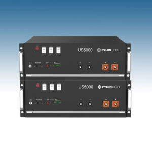 Pack 2 Baterías de Litio Pylontech US5000 4.8 kWh 48V