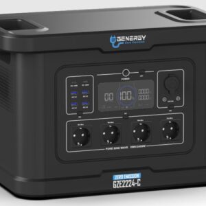 Estación de Energía Genergy GZE2224-C 2400W con Batería de Litio 2232Wh