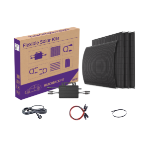 Kit Solar de Autoconsumo para Balcón con Placas Flexibles 800W