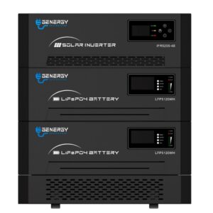 Kit Inversor 5200W y Baterías de Litio 10240Wh Genergy GZE-10252