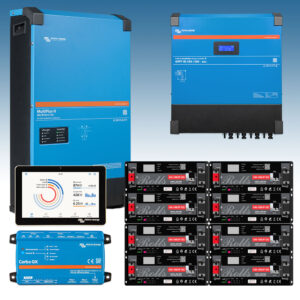 Kit Aislada 40 kWh Victron Energy y Baterías de Litio Rolls
