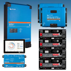 Kit Aislada 20 kWh Victron Energy y Baterías de Litio Rolls