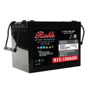 Batería AGM Rolls R12-100AGM 110Ah C100
