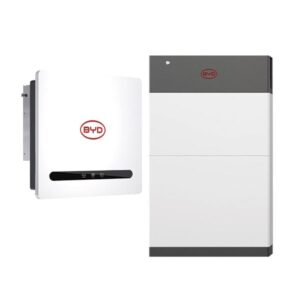 Kit BYD Inversor monofásico 6kW (Backup integrado) + Batería de litio 10.7kWh