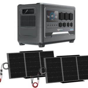 Pack Estación de Energía Genergy GZE-2024 2400W y 2 Placa Solar Plegable 300Wp