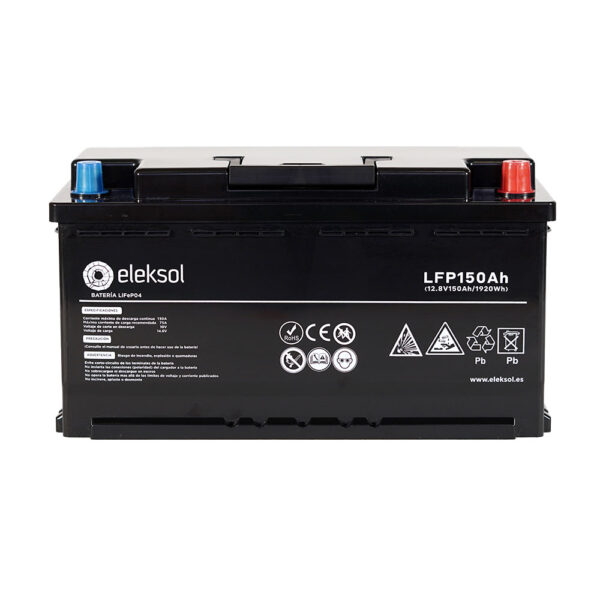 Batería de Litio Eleksol LiFePO4 12,8V 150Ah Bluetooth BMS V2