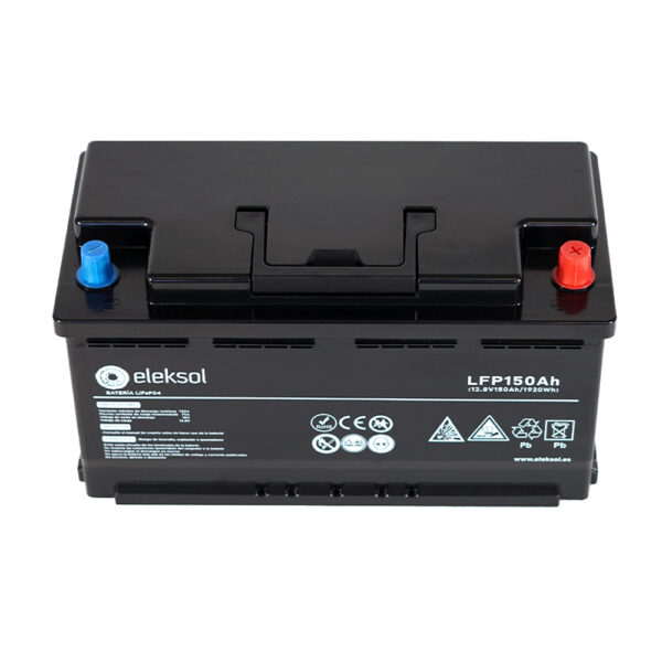 Batería de Litio Eleksol LiFePO4 12,8V 150Ah Bluetooth BMS V2
