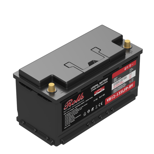 Batería de Litio Rolls VB12-135LFP-RV 12V 135Ah