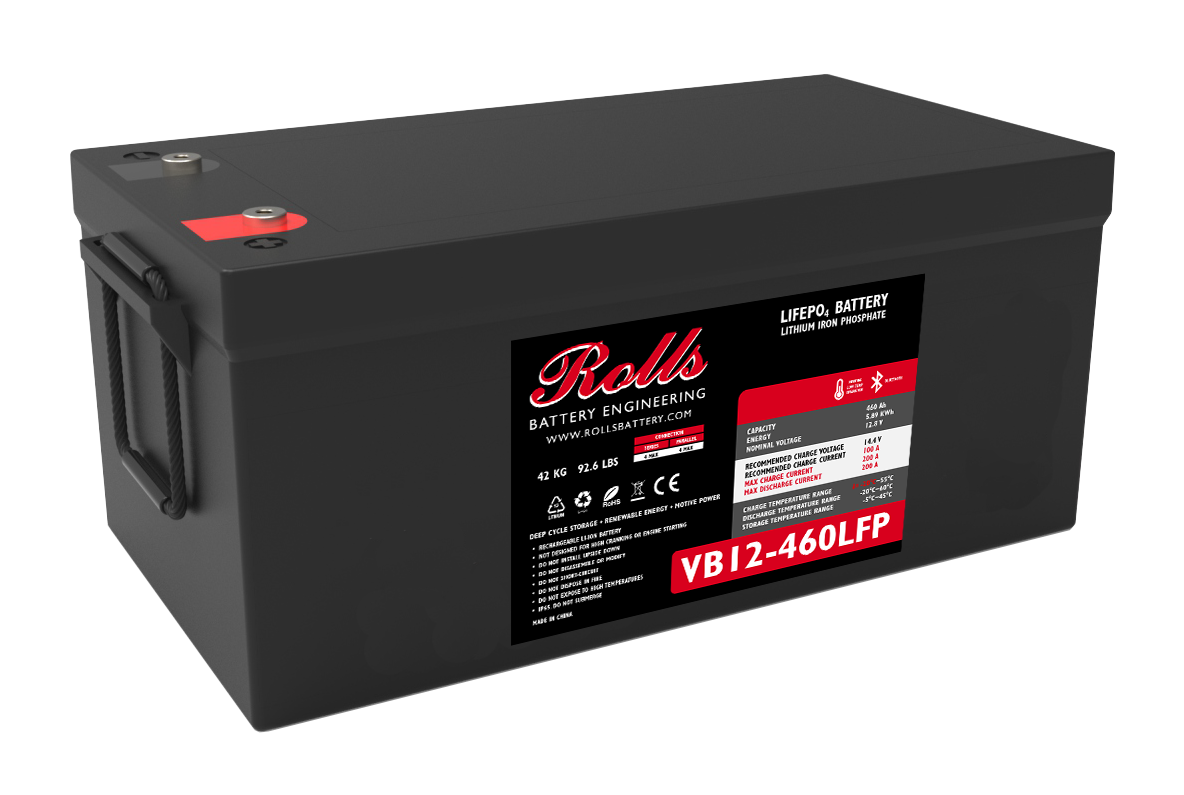 VB12-460LFP Batería de Litio Rolls VB12-460LFP 12V 460Ah