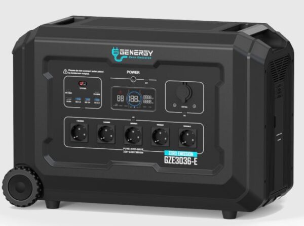Estación de Energía Genergy GZE3036-E 3600W con Batería de Litio 3072Wh