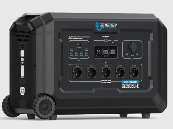 Estación de Energía Genergy GZE5050-E 5500W con Batería de Litio 5040Wh