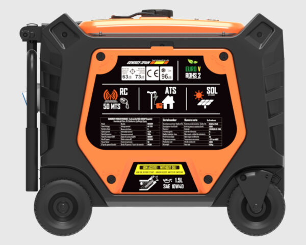 Grupo Electrógeno Inverter Genergy JAVA RC/SOL/ATS 10500W