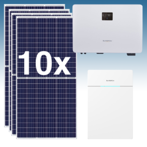 Kit Solar de Autoconsumo 6kWp Sungrow con Batería de Litio 5,12kWh